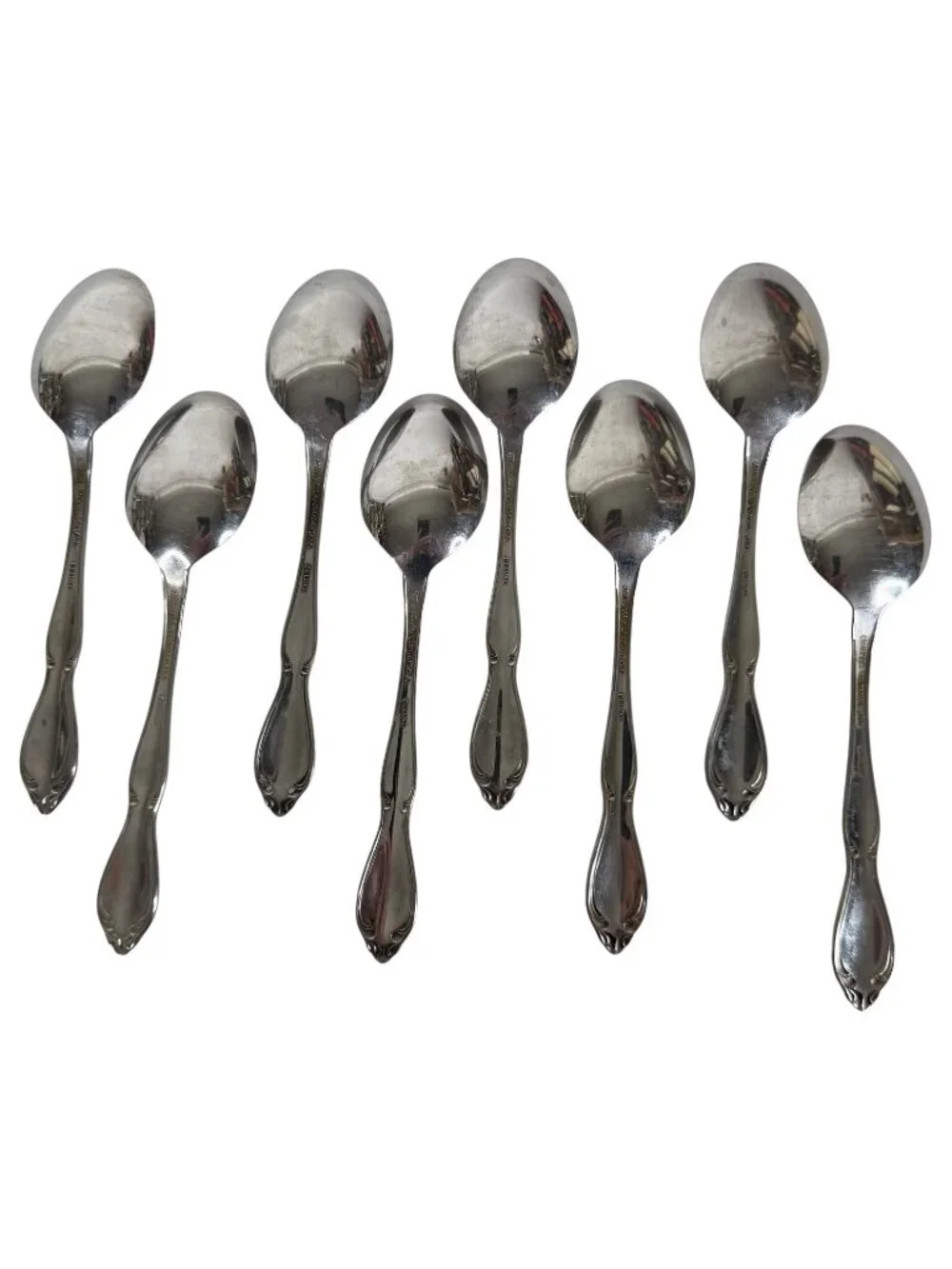 Oneida Strathmore Flatware Lot 36 Pieces Stainless Fork Spoon Hostess Royal York